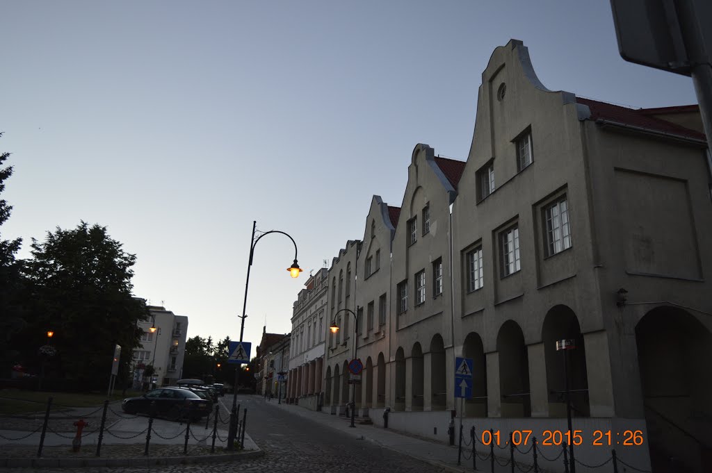 Old town in Lidzbark Warmiński by KAM JupiJEJ