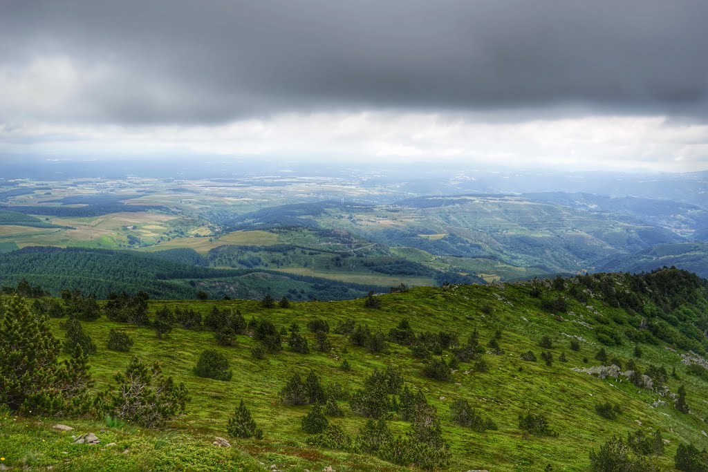 Aussicht vom Mont Mézenc by Clemens Gilles