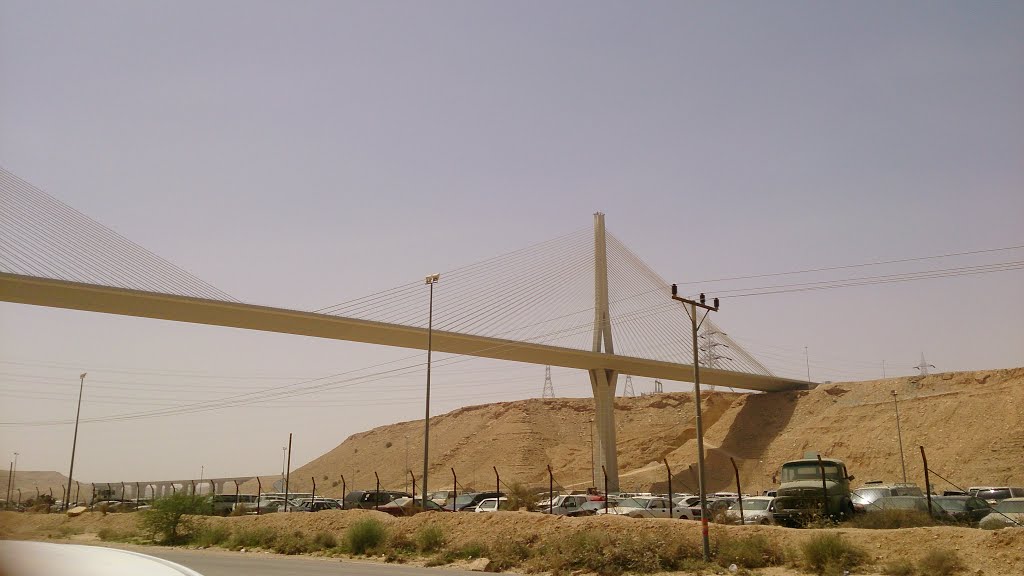 Hanging Bridge Riyadh by Omar Khalil