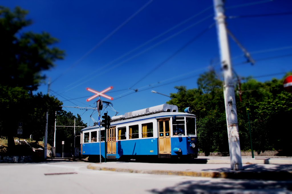 The Opicina tramway, Opčine / Villa Opicina, ITALY by Aljaž Šajn