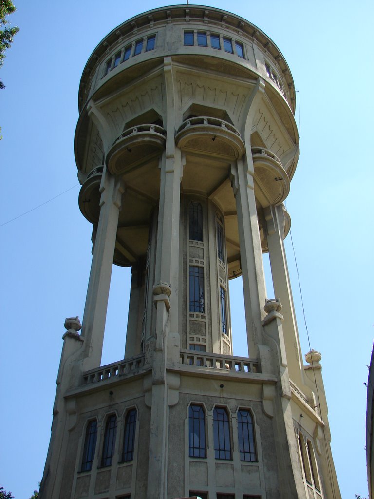 Water Tower - Margaret Island (Margitsziget) – Budapest Hungary by jimmyray