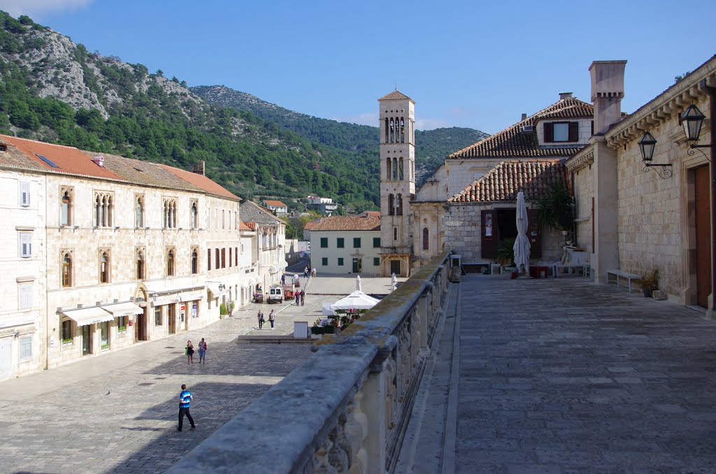 Hvar, Croatia by Karoly Szell