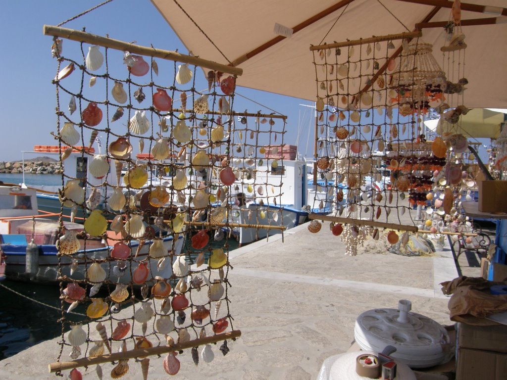 Cortinas marinas, puerto de Naoussa by Xoara