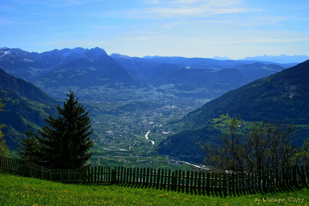 Blick vom Giggelberg nach Westen by Veitinger Germany