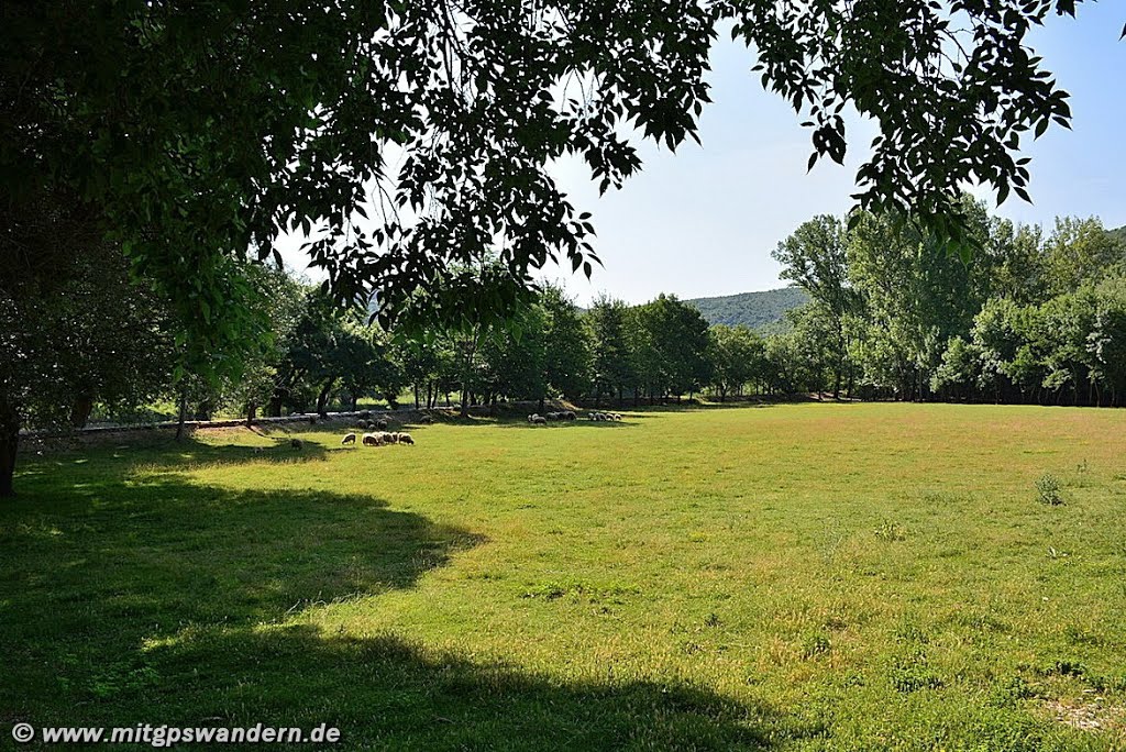 Rundfahrt Krka National Park | Nord-Dalmatien: Burnum – Manastir Krka – Roški Slap – Visovac – Skradinski Buk / Krka Wasserfälle by Wandern mit GPS und …