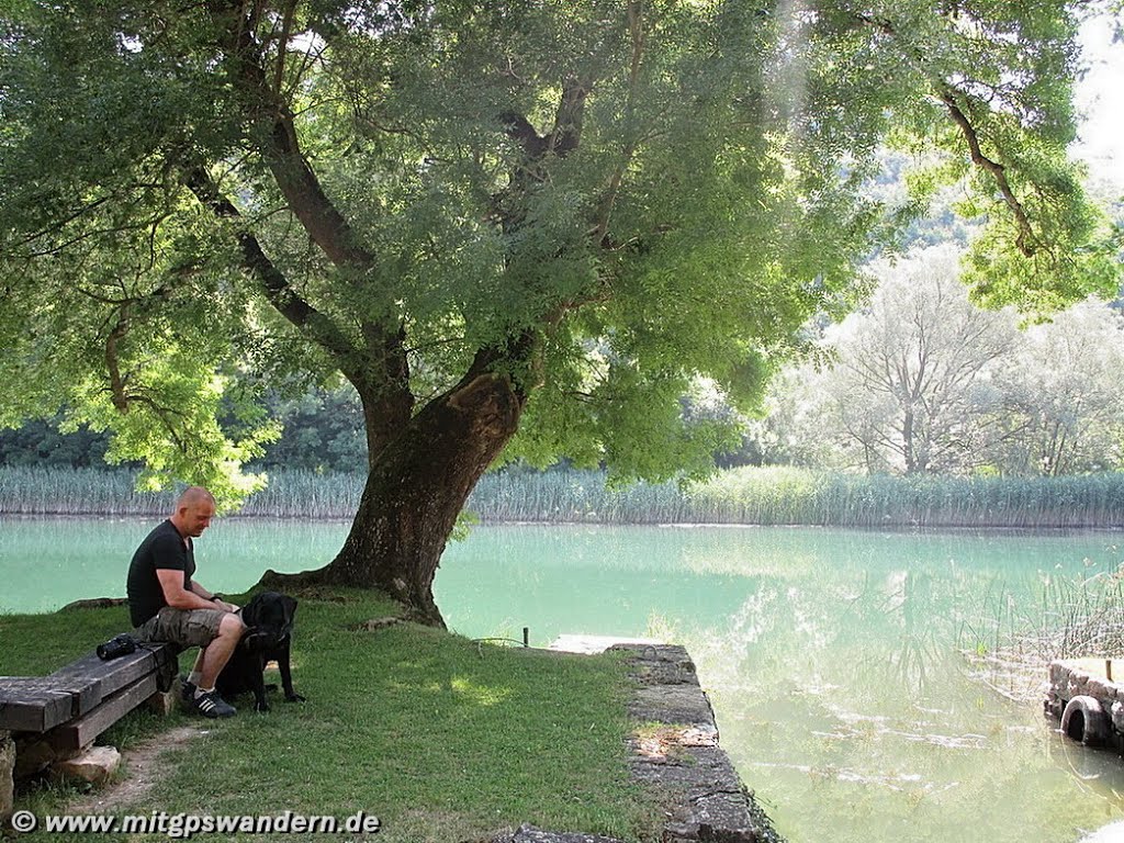 Rundfahrt Krka National Park | Nord-Dalmatien: Burnum – Manastir Krka – Roški Slap – Visovac – Skradinski Buk / Krka Wasserfälle by Wandern mit GPS und …