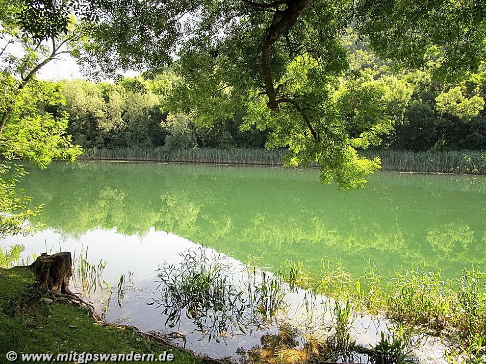 Rundfahrt Krka National Park | Nord-Dalmatien: Burnum – Manastir Krka – Roški Slap – Visovac – Skradinski Buk / Krka Wasserfälle by Wandern mit GPS und …