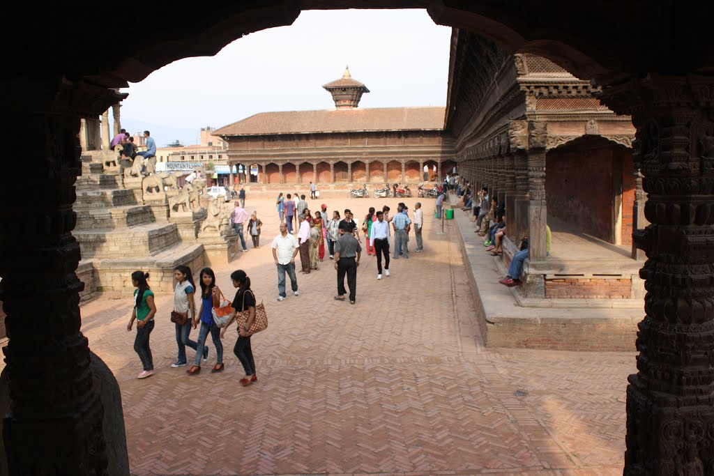 Mangal Bazaar, Patan 44700, Nepal by Omar AV