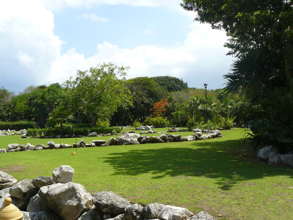 Golf course Occidental Grand Xcaret by Balf22