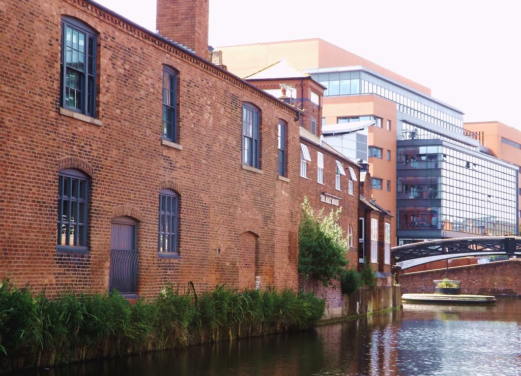 Coir rolls, Birmingham Canal by EcoRecord