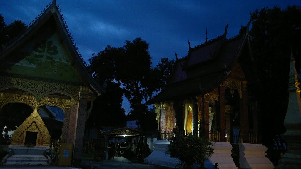 Historic District, Luang Prabang, Laos by Andrew J