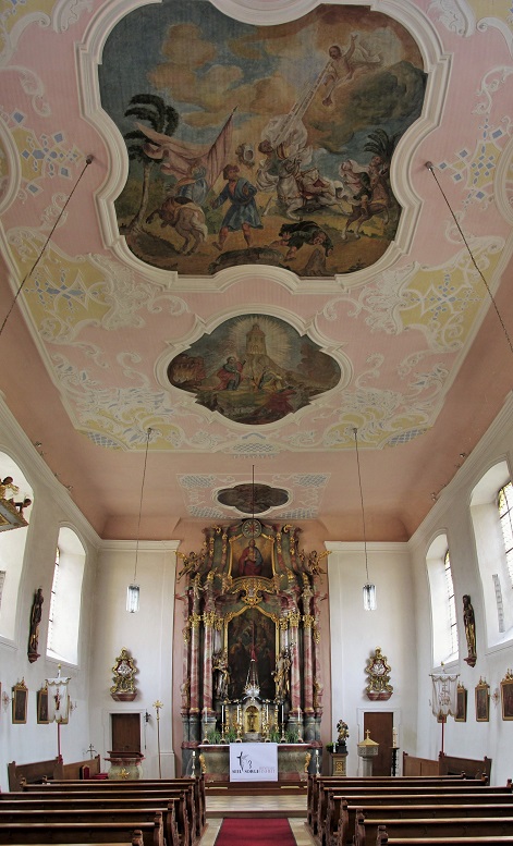 Freystadt: St. Peter und Paul (Innenansicht mit Deckenfresken by hubi1802