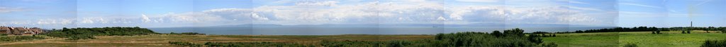 Bristol Channel from Rhoose Railway Station by filz123