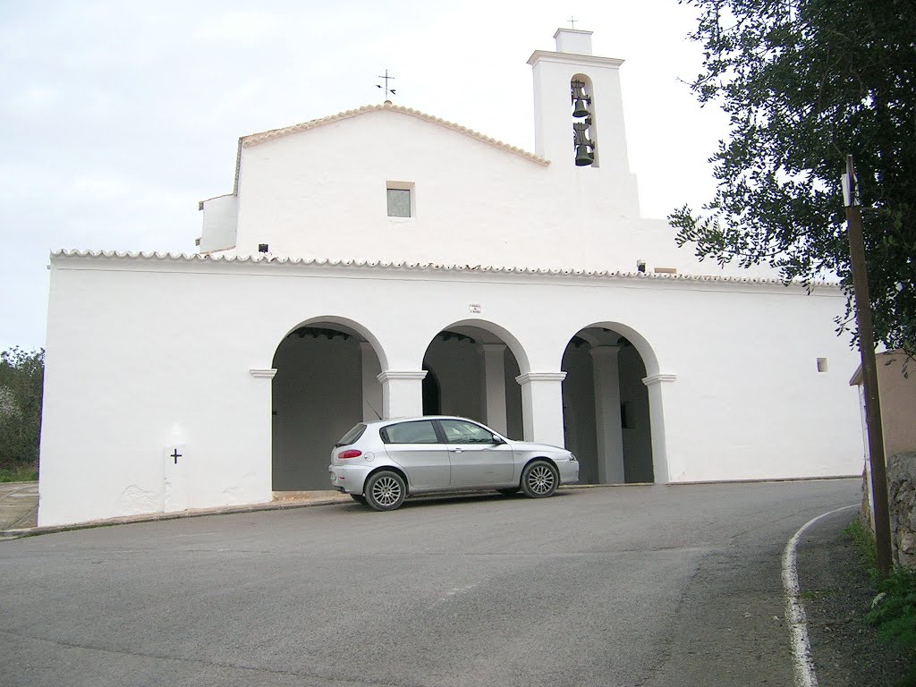 Iglesia de Sant Mateu d'Aubarca. Sant Antoni. Ibiza. Islas Baleares by Diego González Ponce