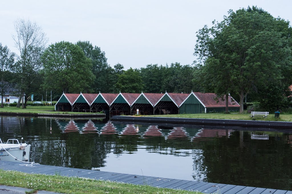 Twee Provinciën, Haren, boothuis by Ronald Houwing (ProP…