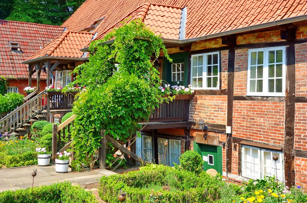 Der grüne Balkon im Garten der Schmetterlinge - Friedrichsruh by Rit@