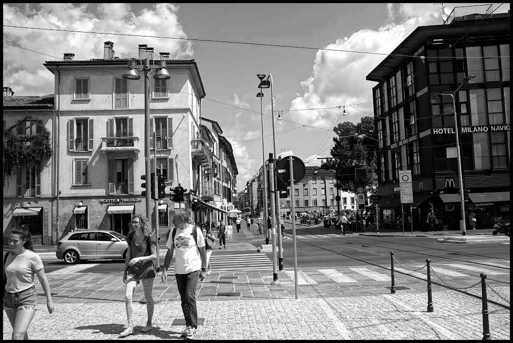 Ticinese, Milano, Italy by Claudio Bertolesi