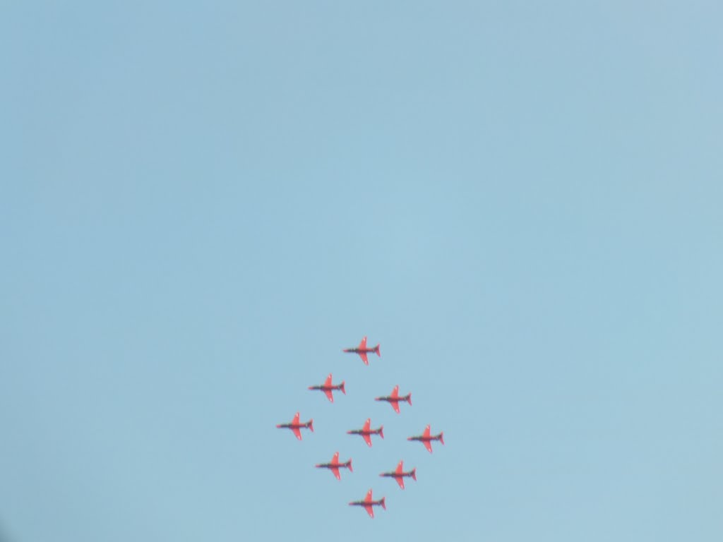 Red Arrows, Llandudno Air Show 2015, Wales, UK by AnandLeo