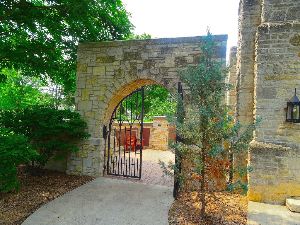 St. John's Military Academy Chapel Gate by Corey Coyle