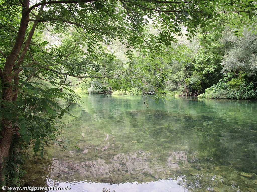 Rundfahrt Nord- + Mittel-Dalmatien: Omiš - Strand Igrane - Gebirgspass Biokovo - Cetina by Wandern mit GPS und …