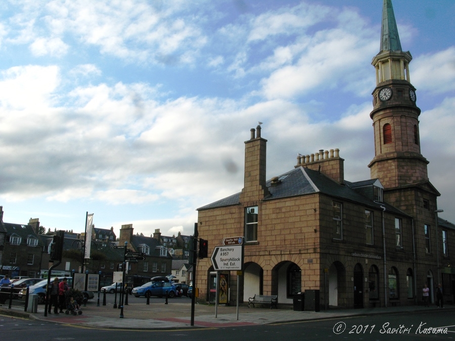 Market Square - Stonehaven, Scotland, UK by Savitri Kusuma