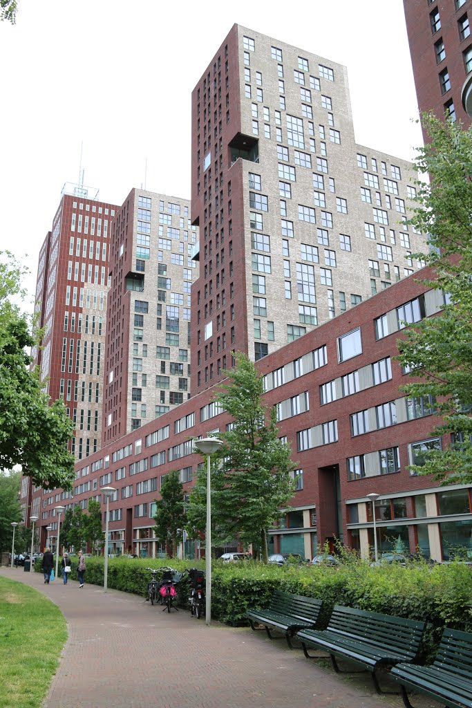 Skyscrapers at Carolina van Nassaustraat, The Hague by Markku Nokso-Koivist…