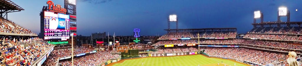 Citizen Bank Ballpark Panoramic by Baseball Panoramic