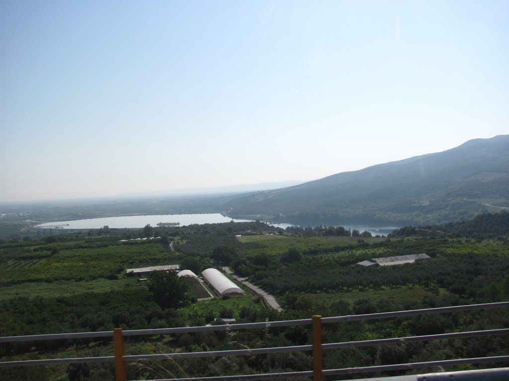 Artificial lake Polyfytos of the river Aliakmonas (12.08.14.) by Ioan Manoliu