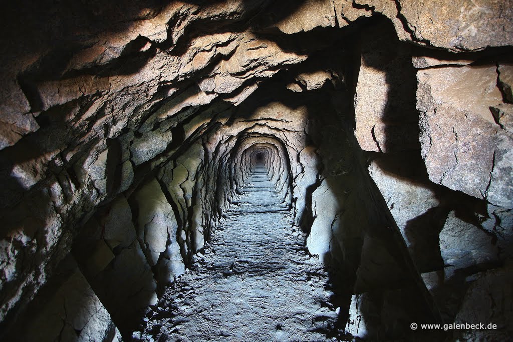 Burro Schmidt Tunnel by Thomas Galenbeck