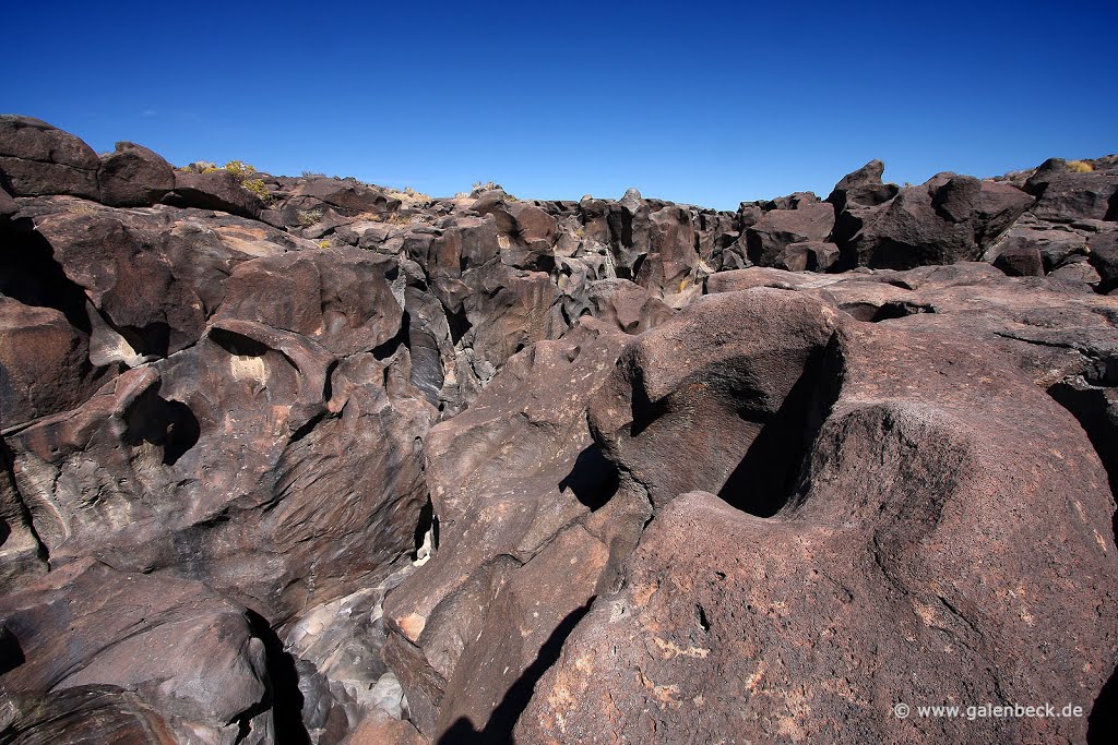 Fossil Falls Scenic Area by Thomas Galenbeck