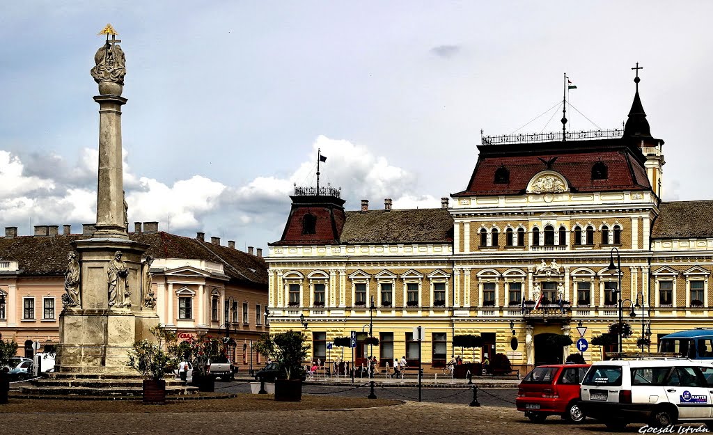 Baja, Szentháromság tér by István Gocsál