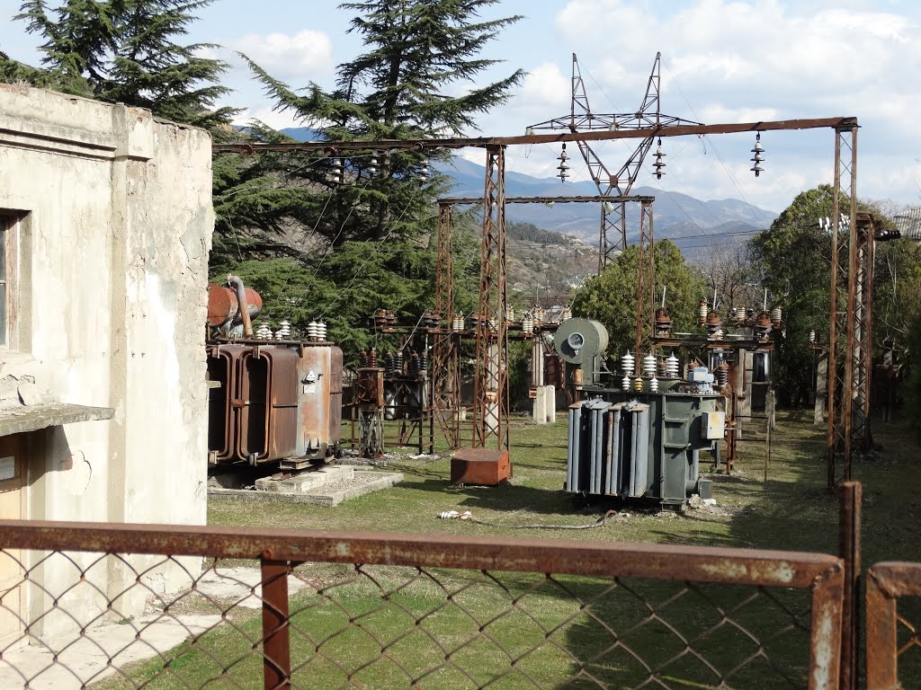 Power Transmission Substation by PlamenB