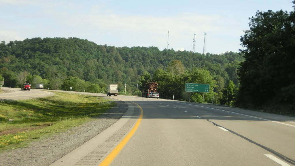 I 79 north near Flatwoods, WV by AGW