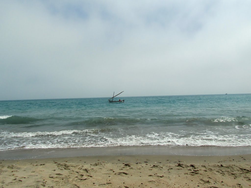 La Plage du Pilou, Maguelone by Zorica Bogdanovic