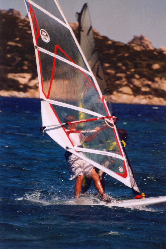 Wind surf all' isola dei gabbiani by andrea.a1970