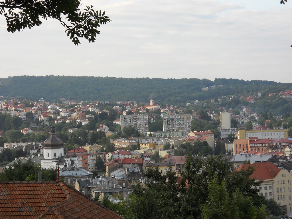 Przemyśl - view over the town from the Royal Casimir castle by Jerry Meijer