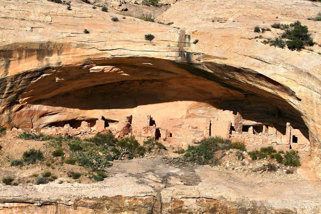 Butler Wash Ruins by Thomas Galenbeck