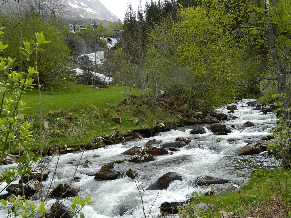 Geiranger, Storfossen Falls, .15 by Emel Yamanturk