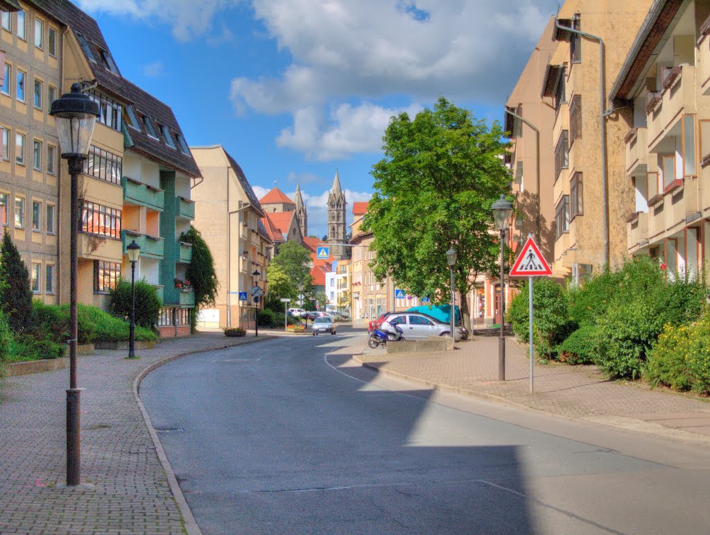 Arnstadt in Thüringen, An der Weiße by Siegmund Werner