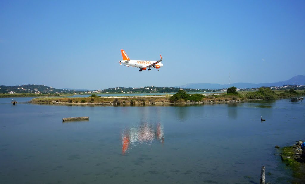 Airport of Kérkira, Greece by Petr Koldovský