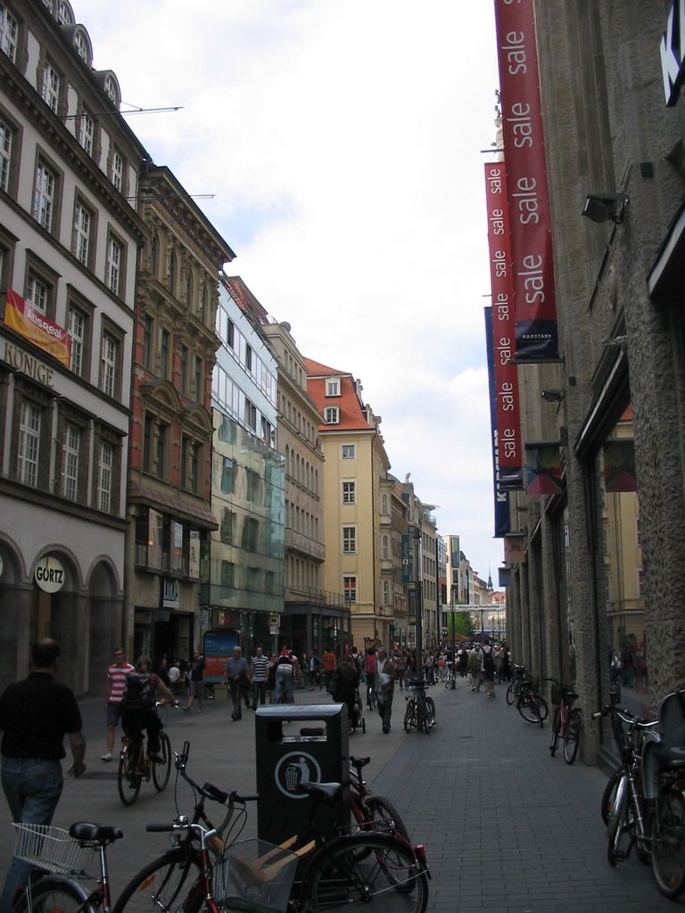 Zentrum, Leipzig, Germany by Miklós Róbert