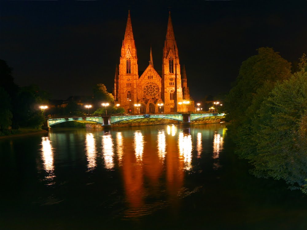 Eglise saint Paul de Strasbourg by cojjack