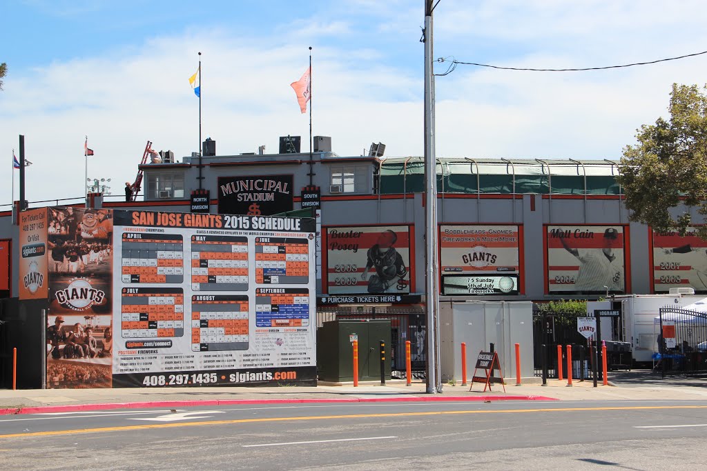 San Jose Giants Municipal Stadium by Thomson M