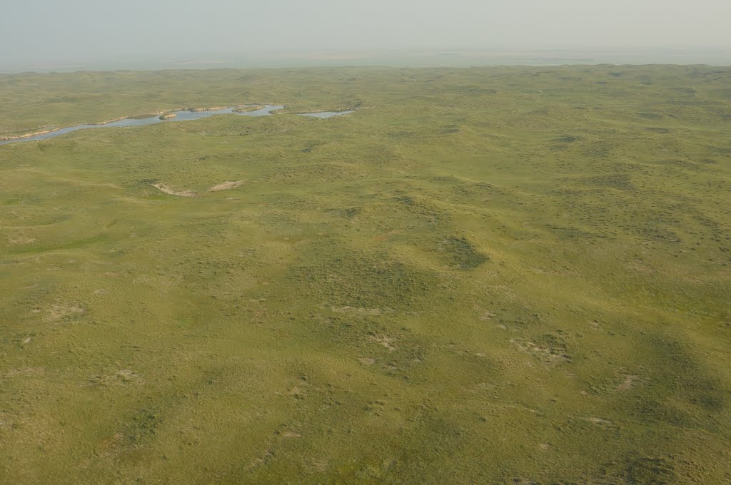 Aerial View, The Sandhills by J Sidle