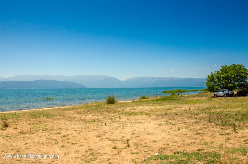 Slivnica beach, Prespa Lake, Macedonia by WhereIs Macedonia