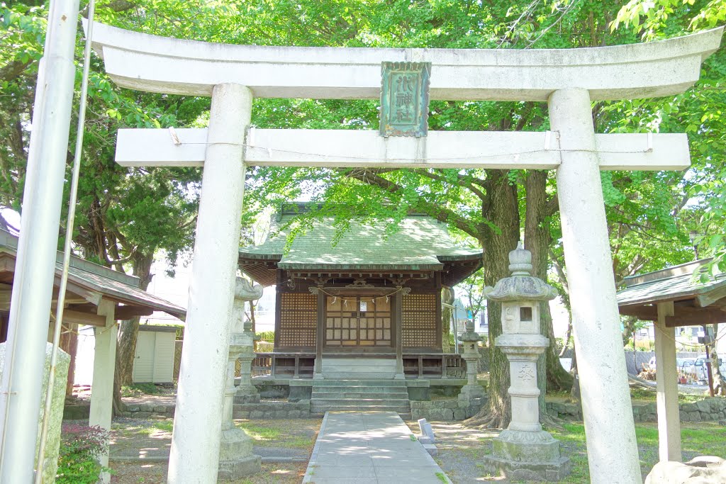 水神社　安倍川 by mint_and_harb