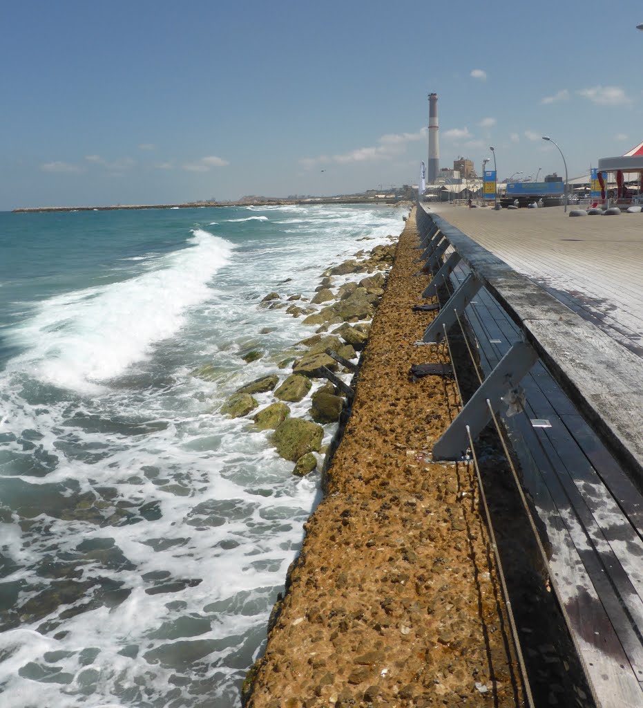 Port of Tel Aviv, Israel. by Yacov Rosenblum