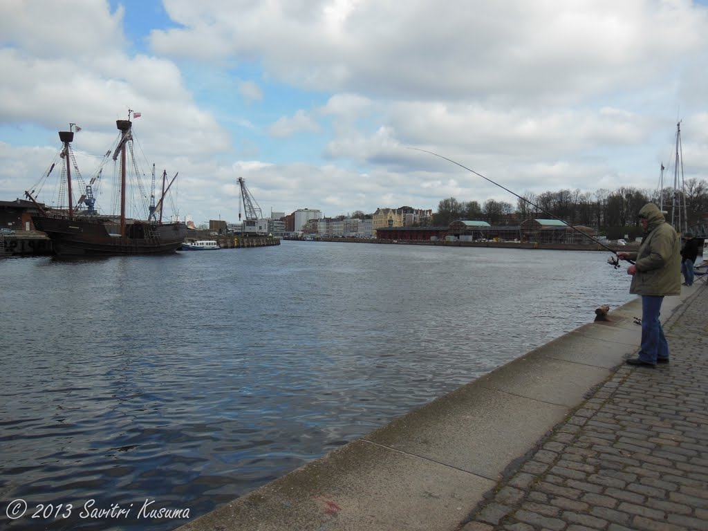 Trave - Lübeck, Germany by Savitri Kusuma