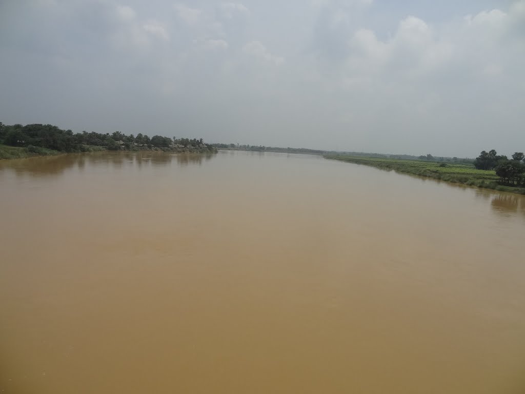 Beautiful View of River Ajai in Monsoon by sban1998