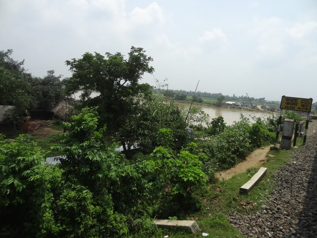 Just After River Ajai, View from Train by sban1998